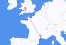 Flyg från Bristol, England till Montpellier, Frankrike