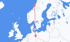 Loty z miasta Namsos do miasta Lipsk