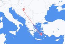 Loty z Tuzla, Bośnia i Hercegowina do Astypalai, Grecja