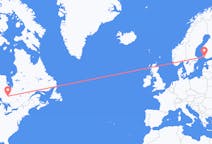 Flyg från Timmins, Kanada till Åbo, Finland
