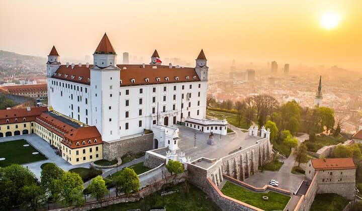 Tour naar kasteel van Bratislava door Presporacik