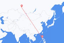 Flights from Manila, Philippines to Tomsk, Russia
