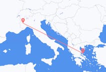 Flights from Turin to Skiathos
