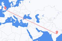 Flights from Raipur to London
