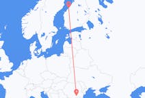 Vluchten van Kokkola naar Boekarest