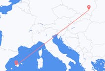 Flights from Rzeszów in Poland to Palma de Mallorca in Spain