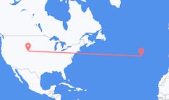 来自美国出发地 拉勒米 (怀俄明州)目的地 葡萄牙São Jorge的航班