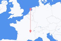 Flyrejser fra Lyon, Frankrig til Amsterdam, Holland