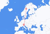 Flights from Vilhelmina, Sweden to Bologna, Italy