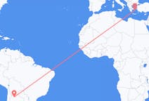 Flights from San Salvador de Jujuy, Argentina to Mykonos, Greece
