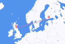 Loty z Helsinki do Edynburga