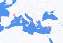 Flyg från Béziers, Frankrike till Larnaca, Cypern