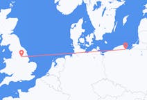 Flyreiser fra Doncaster, England til Gdansk, Polen