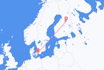Fly fra Kajana til København