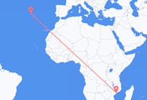 Flights from Quelimane, Mozambique to São Jorge Island, Portugal