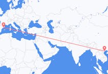 Flights from Haiphong, Vietnam to Barcelona, Spain