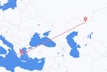Flyreiser fra Aktobe, Kasakhstan til Athen, Hellas