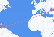 Flyreiser fra Maracaibo, Venezuela til Kastamonu, Tyrkia