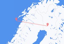 Fly fra Røst til Rovaniemi