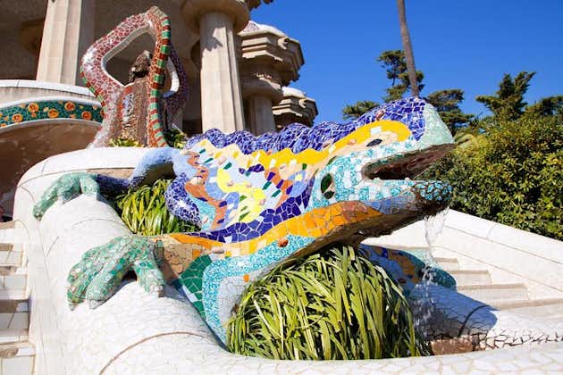 Évitez les files d'attente grâce à une visite guidée à pied : le parc Guell de Gaudí à Barcelone