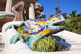 Évitez les files d'attente grâce à une visite guidée à pied : le parc Guell de Gaudí à Barcelone