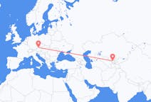 Flyreiser fra Tasjkent, til Linz