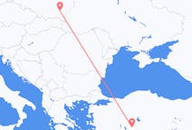 波兰从 热舒夫飞往波兰目的地 科尼亞的航班