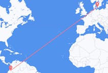 Flyg från Pasto, Colombia till Köpenhamn, Danmark