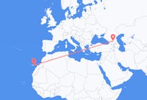 Flights from Vladikavkaz, Russia to Las Palmas, Spain