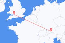 Flyrejser fra Bristol til Innsbruck