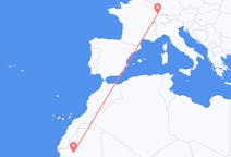 Flyrejser fra Atar, Mauretanien til Mulhouse, Schweiz
