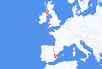 出发地 西班牙出发地 穆尔西亚前往北爱尔兰的贝尔法斯特的航班