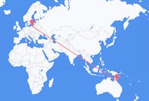 Flyrejser fra Cairns, Australien til Gdańsk, Polen
