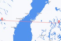 Flyreiser fra Kuopio, til Östersund