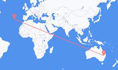 Flights from Moree, Australia to Ponta Delgada, Portugal