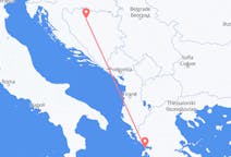 Vols de Luka, Bosnie-Herzégovine pour Préveza, Grèce