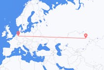 Flyrejser fra Semey, Kasakhstan til Münster, Tyskland