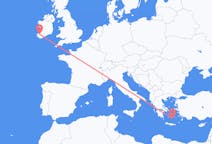 Flyg från Santorini, Grekland till County Kerry, Irland