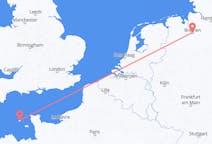 Flyrejser fra Bremen til Guernsey