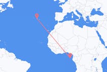 Flyg från São Tomé, São Tomé och Príncipe till São Jorge, Portugal