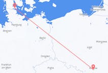Flyreiser fra Sønderborg, Danmark til Kraków, Polen