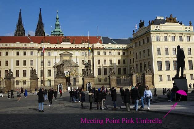 Liten gruppe tur til Praha slott med besøk til interiøret