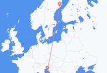 Flyrejser fra Umeå, Sverige til Pula, Kroatien
