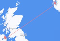 Flug frá Belfast, Norður-Írlandi til Stafangurs, Noregi