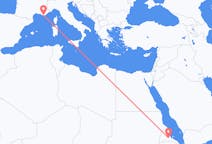 Flyrejser fra Asmara til Toulon