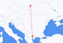 Flights from Thessaloniki in Greece to Rzeszów in Poland