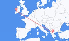 Flights from Shannon, County Clare, Ireland to Kozani, Greece