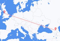Flyg från Vladikavkaz till Liverpool