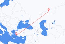 Flights from Orenburg, Russia to Bodrum, Turkey