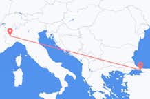 Flights from Turin to Istanbul